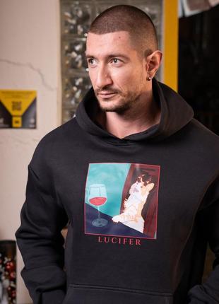Kitekwear оверсайз худі lucifer 3
