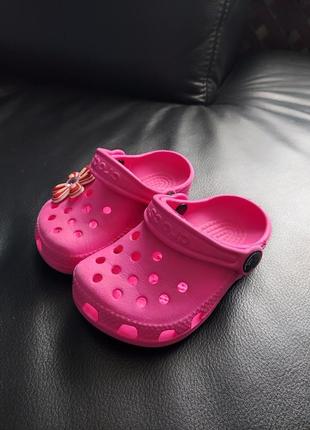 Детские босоножки (сабо) crocs (21-22 размер)