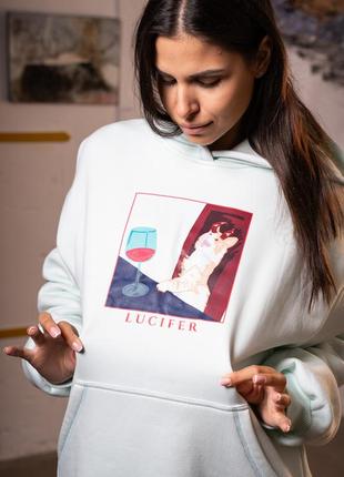 Kitek wear худі оверсайз lucifer4 фото