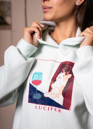 Kitek wear худі оверсайз lucifer2 фото