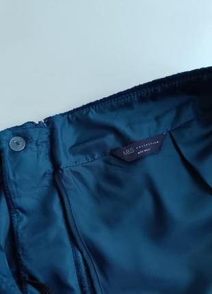 Утепленная прямая юбка миди с добавлением шерсти6 фото