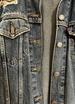 Джинсова куртка levis 2