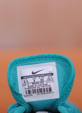 Бирюзовые кроссовки на платформе с баллонами nike air max thea, 39-40 размер. оригинал3 фото