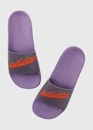 Шлепанцы, тапочки adidas adilette shower slides violet ig2911