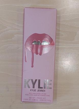 Набор для губ kylie cosmetics lip kit/помада
