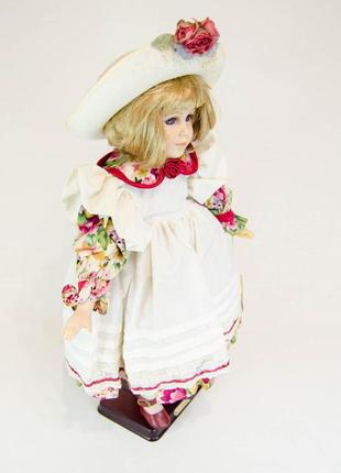 Alberon dolls rebecca фарфоровая кукла альберона - ребекка. оригинал!5 фото