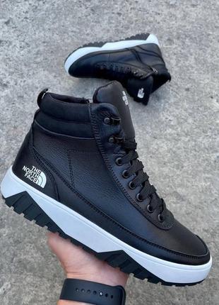 Зимові кросівки/спортивні черевики the north face, мужские зимние ботинки/кроссовки кожаные на меху