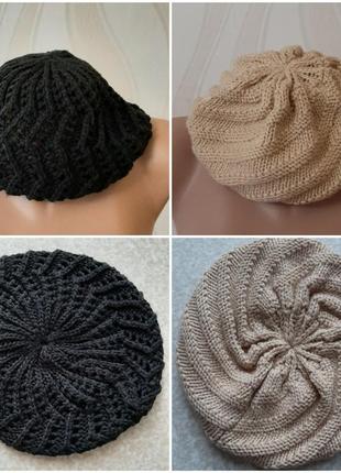Шапка беретка