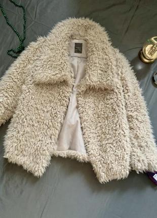 Шубка тедди primark