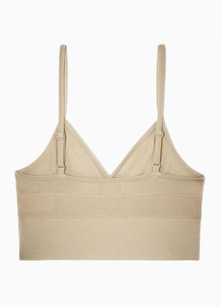 Топ бралет pointelle-knit wool bralette / s4 фото