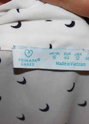 Нарядная стильная блузка, блуза, 16 eur, наш 52-54 размер от primark, ирландия2 фото