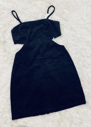 Сарафан,чорний сарафан,вельвет