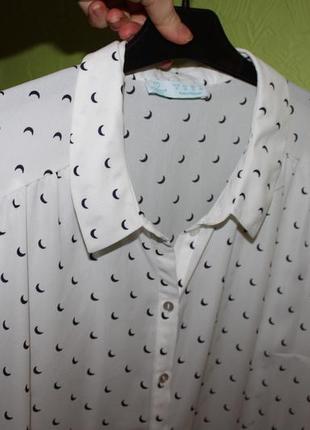 Нарядная стильная блузка, блуза, 16 eur, наш 52-54 размер от primark, ирландия3 фото