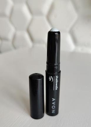 Тени для глаз век эйвон голубые avon sky mist