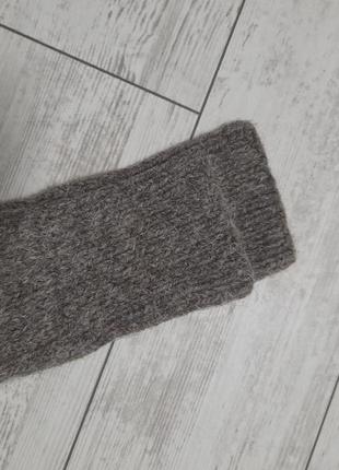 Гольфы, высокие носки из натуральной нити3 фото