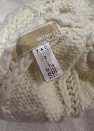 Вязаная шапка michael kors5 фото