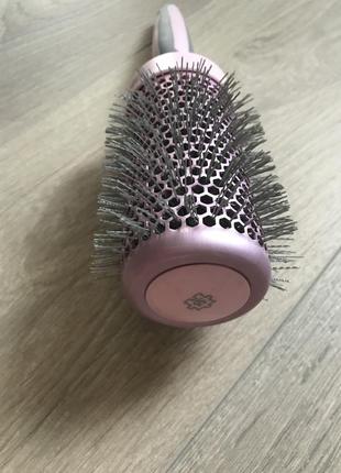 Брашинг для волосся salon professional ceramic ion thermal brush pink 45мм1 фото