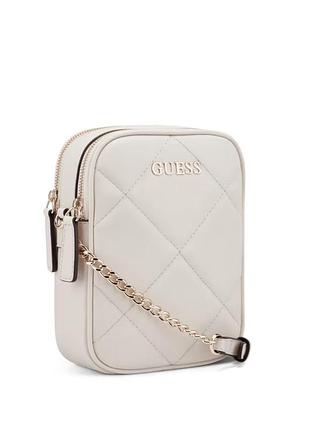 Кроссбоди guess мини-сумка через плечо из искусственной кожи