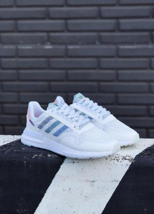 Adidas zx в білому кольорі кросівки адідас (36-42)5 фото