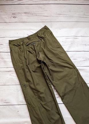 Зеленые винтажные спортивные штаны, тренинговые брюки от nike3 фото