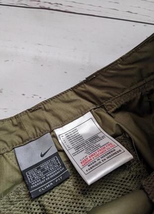 Зеленые винтажные спортивные штаны, тренинговые брюки от nike7 фото