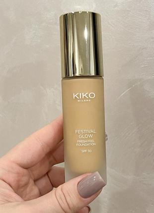 Тональная основа kiko milano 05 caramel2 фото