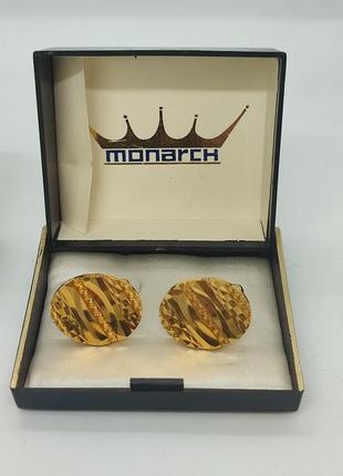 Запонки мужские для рубашки monarch