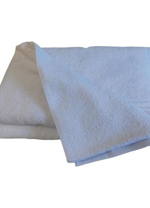 Рушники махрове біле 2 сорт 70×140 яр-400