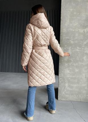Зимнее стеганое пальто. водонепроницаемое2 фото