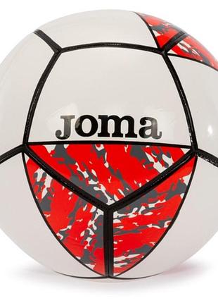 Футбольный мяч joma challenge ii white/red 68-70 см size 4