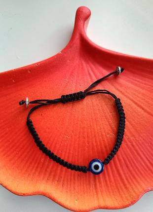 Чорний браслет турецьке око на вдачу