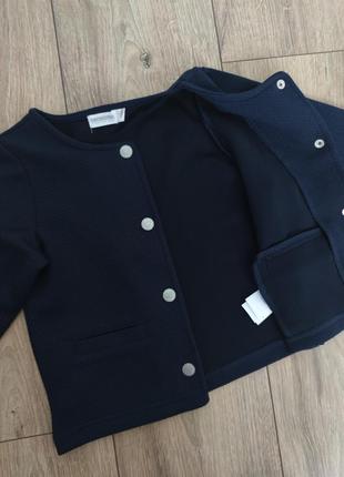 Укороченный кардиган/ пиджак/ жакет для девочки 3-4 года, 98-104 размер2 фото