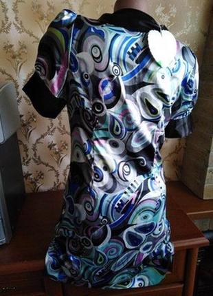 Шикарное шелковое платье lm lulu, производство франция.2 фото