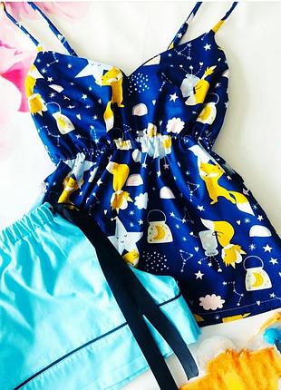 Пижама лисята