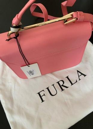 Сумка шкіряна furla оригінал із дюті фрі6 фото