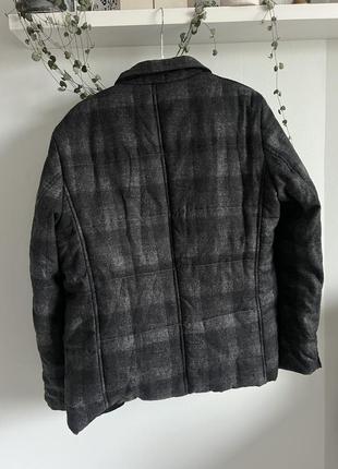 Курточка пиджак принт клетка пиджак5 фото