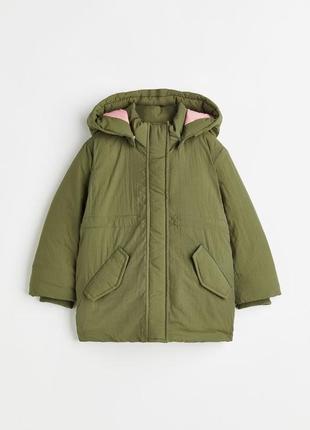 H&m зимова куртка, парка  140 (9-10y) 4