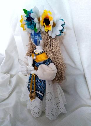 Мотанка  подарок ручной работы handmade doll.1 фото