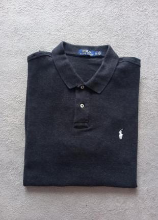 Брендовая футболка поло polo ralph lauren.