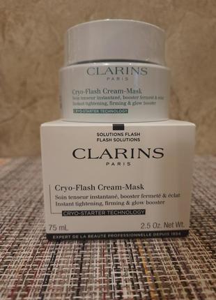 Крем-маска для обличчяclarins cryo-flash cream-mask