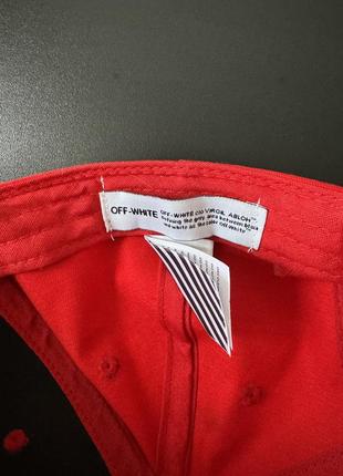 Кепка off white 4