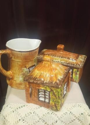 Продам винтажный сет от cottage ware england1 фото