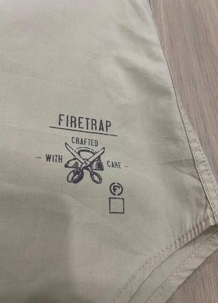 Рубашка firetrap в милитари стиле3 фото
