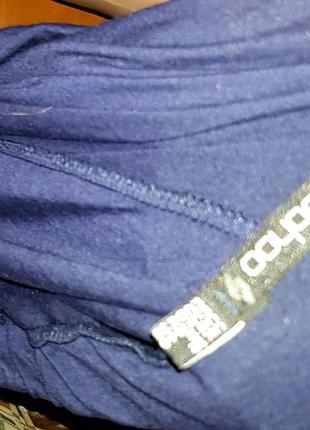 Літні легкі штани темно сині boohoo 12-402 фото