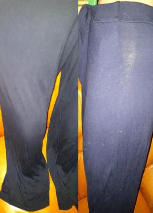 Літні легкі штани темно сині boohoo 12-405 фото