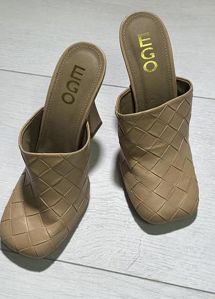 Шлепанцы-мюли,туфли