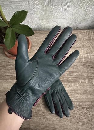 Шкіряні рукавички  accessorize3 фото