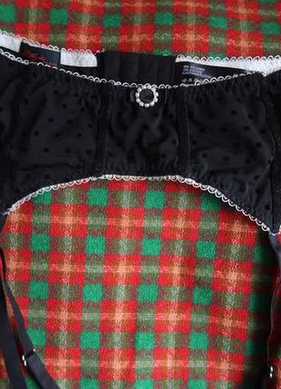 Пояс для чулок черный kelly brook lingerie new look р-р 14