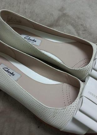 Туфли балетки кожа жен.38р. clarks индии7 фото