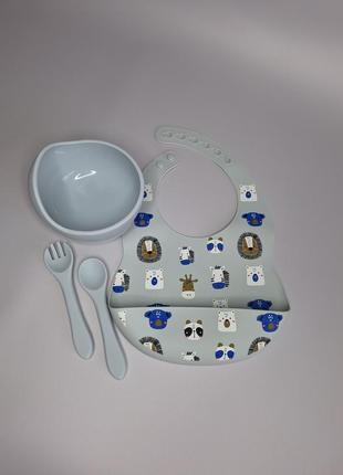 Силиконовая посуда для детей